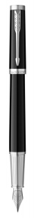 Ручка перьевая Parker "Ingenuity Black CT" перо: F, цвет чернил: blue/black, в подарочной упаковке.