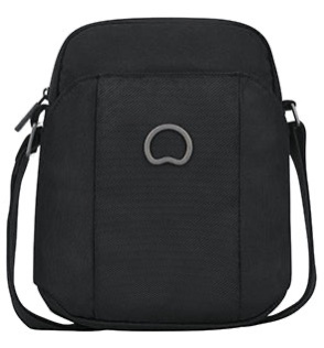 Сумка плечевая DELSEY PICPUS 24 x 19 x 6 см Черный
