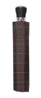 Зонт автоматический 34535-59-56 DOPPLER MANUFAKTUR CARBONSTAHL Auf/Zu-AUTOMATIK 4 x 4 x 29 см полоска, темный