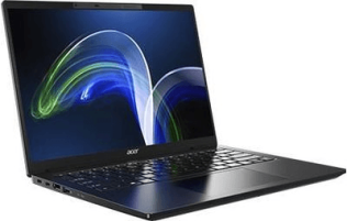 Ноутбук TMP614P-52-74QX TravelMate  14.0'' WUXGA(1920x1200) IPS PrivacyPanel/Intel Core i7-1165G7 2.80~4.70GHz Quad/16GB/512GB SSD/Integrated/WiFi/BT/2.0MP/microSD/Thunderbolt4/Fingerprint/3cell/1.00kg/W11Pro/1Y/BLACK Acer