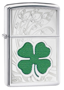Зажигалка ZIPPO Classic с покрытием High Polish Chrome, латунь/сталь, серебристая, 36x12x56 мм