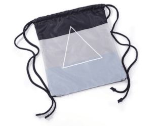 Сумка NINETYGO Waterproof Drawstring bag серый