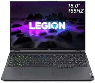 Ноутбук Lenovo Legion 5 Pro 16ITH6H  16.0'' WQXGA(2560x1600) IPS/Intel Core i5-11400H 2.70GHz Hexa/16GB/512GB SSD/GF RTX3050 4GB/WiFi/BT5.1/HD Web Camera/80Wh/7,25 h/2,3 kg/DOS/1Y/GREY