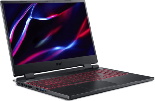 Ноутбук AN515-46-R2RQ Nitro  15.6'' FHD(1920x1080) IPS/AMD Ryzen 5 6600H 3.3GHz Hexa/16GB/512GB SSD/GF RTX3060 6GB/WiFi/BT/1.0MP/4cell/2,5 kg/W11/1Y/BLACK Acer