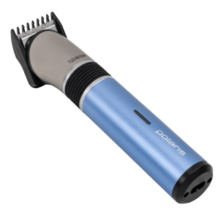 Машинка для стрижки волос  PHC 0401RB Flex Motion Голубой/металлик POLARIS