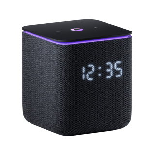 Умная колонка Яндекс Станция Миди с Алисой, с Zigbee, 24Вт, черный/black, YNDX-00054 Yandex