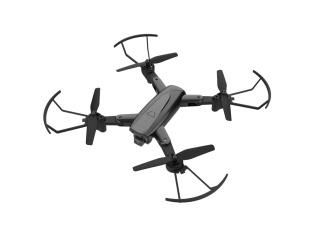 Квадрокоптер Hiper HQC-0031 Paladin FPV 0.3Mpix 480р WiFi ПДУ черный/серый (Р)