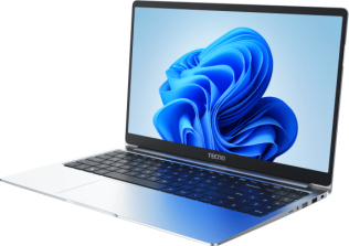 Ноутбук Tecno MEGABOOK-T1 2023 i5 16+512G Silver DOS T15AA 15.6" FHD (1920x1080) /Intel Core i5-12450H/4х4,5Гц/10 нм/16Gb + 512Gb/Wifi 6/1,56 kg/Fingerprint Power button/Bluetooth