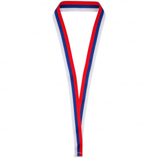 Лента для медали с пряжкой Ribbon, триколор
