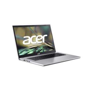 Ноутбук A317-54-572Z Aspire  17.3'' FHD(1920x1080) IPS/Intel Core i5-1235U 1.30~4.40GHz 2+8cores/16GB/512GB SSD/Integrated/WiFi/BT/1.0MP/3cell/2.30kg/noOS/1Y/SILVER Acer