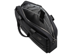 Портфель мужской BUGATTI НЕРО | NERO 15'', чёрный, нейлон 1680D/кожа, 42х10х30 см