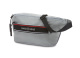 Сумка на пояс SWISSGEAR, светло-серая, полиэстер с плетением рип-стоп, 38 x 5 x 15 см