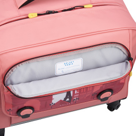 Рюкзак ученический на колесах 00338945219 DELSEY DELSEY ACADEMIE 42 x 45 x 25.5 см розовый принт