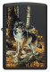 Зажигалка ZIPPO Linda Picken с покрытием Black Matte, латунь/сталь, черная, матовая, 38x13x57 мм