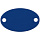 Шильдик металлический Alfa Oval, синий