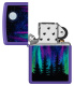 Зажигалка ZIPPO Night In The Forest с покрытием Purple Matte, латунь/сталь, фиолетовая, 38x13x57 мм