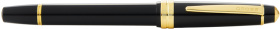 Перьевая ручка Cross Bailey Light Polished Black Resin and Gold Tone, перо F
