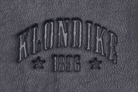 Бумажник KLONDIKE Dawson, натуральная кожа в черном цвете, 12,5 х 2,5 х 9,5 см