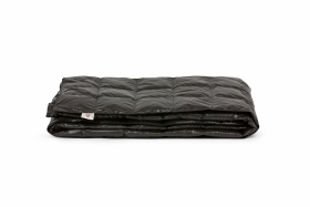 644151 Дорожный плед пуховый Travel Plaid Grass Black 140х200