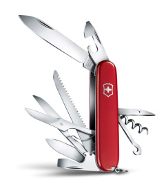 Нож перочинный VICTORINOX Huntsman, 91 мм, 15 функций, красный