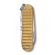 Нож-брелок VICTORINOX Classic SD Precious Alox "Brass Gold", 58 мм, 5 функций, золотистый