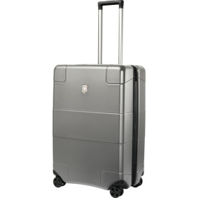 Чемодан VICTORINOX Lexicon, серый, 100% поликарбонат, 45x28x68 см, 73 л