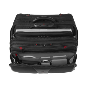 Мобильный офис WENGER Patriot с чехлом для ноутбука 15,6'', черный, 100% полиэстер 43х41х31 см, 25 л