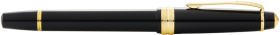 Перьевая ручка Cross Bailey Light Polished Black Resin and Gold Tone, перо F