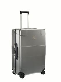 Чемодан VICTORINOX Lexicon, серый, 100% поликарбонат, 45x28x68 см, 73 л