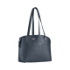 Сумка женская WENGER RosaElli с карманом для ноутбука 14", синяя, полиэстер, 37 x29x19 см