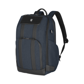 Рюкзак VICTORINOX Architecture Urban 2 Deluxe Backpack 15”, синий, полиэстер/кожа, 31x23x46 см, 23 л