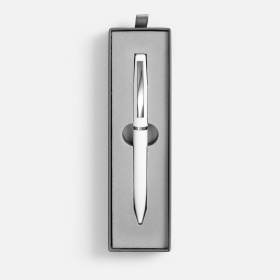 Ручка шариковая Bolt Soft Touch в футляре, белая