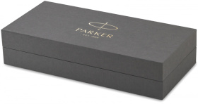 Перьевая ручка Parker Sonnet Silver Mistral GT, перо: M, цвет чернил: black, в подарочной упаковке