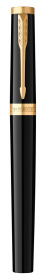 Ручка перьевая Parker "Ingenuity Black GT" перо: F, цвет чернил: blue/black, в подарочной упаковке.