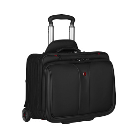 Мобильный офис WENGER Patriot с чехлом для ноутбука 15,6'', черный, 100% полиэстер 43х41х31 см, 25 л