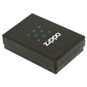 Зажигалка ZIPPO Classic с покрытием Abyss™, латунь/сталь, сиреневая с логотипом, 36x12x56 мм