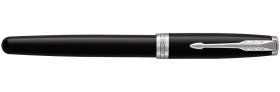 Ручка-роллер Parker Sonnet T539, цвет: Laque Black СT,  стержень: F, цвет чернил: black, в подарочной упаковке