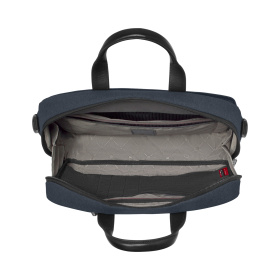 Портфель VICTORINOX Architecture Urban2 15" Briefcase 15'', синий, полиэстер/кожа, 42x13x31 см, 16 л