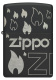 Зажигалка ZIPPO Classic с покрытием Black Matte, латунь/сталь, черная, матовая, 38x13x57 мм
