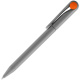 Ручка шариковая Prodir DS1 TMM Dot, серая с оранжевым