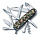 Нож перочинный VICTORINOX Huntsman, 91 мм, 15 функций, зелёный камуфляж