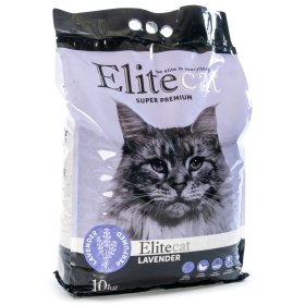 ELITECAT Наполнитель комкующийся с ароматом лаванды "Lavender", 11.4л / 10кг