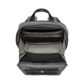 Рюкзак VICTORINOX Architecture Urban2 City Backpack 14'', серый, полиэстер / кожа, 30x19x42 см, 17 л
