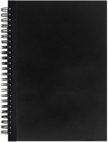 Ежедневник Notera Maxi, недатированный, черный