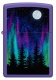 Зажигалка ZIPPO Night In The Forest с покрытием Purple Matte, латунь/сталь, фиолетовая, 38x13x57 мм