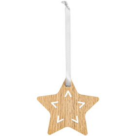 Деревянная подвеска Christmate, звезда