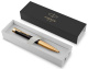 Шариковая ручка Parker Urban Muted Black Gold Finish Trim M Blue