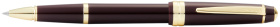 Ручка-роллер Cross Bailey Light Polished Burgundy Resin and Gold Tone