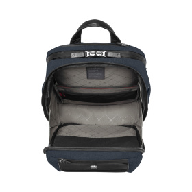 Рюкзак VICTORINOX Architecture Urban 2 Deluxe Backpack 15”, синий, полиэстер/кожа, 31x23x46 см, 23 л