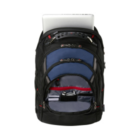 Рюкзак WENGER 17", черный/синий, полиэстер/ПВХ, 37 x 26 x 47 см, 23 л
